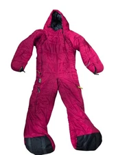 Selk Bag Wearable Sleeping Bag Suit Red Adult Size Large