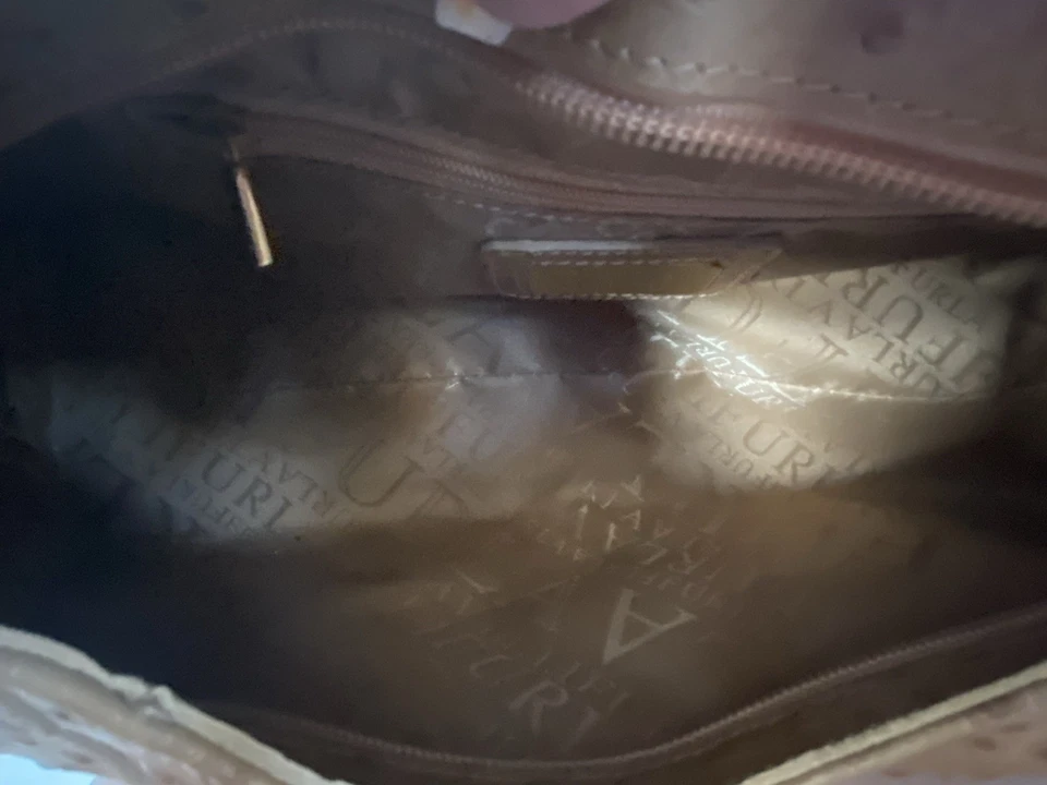 Bolso de mano Furla de cuero de avestruz en relieve vintage NUNCA USADO❤️ Foto 4 de 4