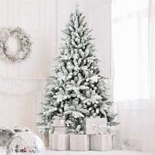 Árbol De Navidad De Metal Con 100 Luces Led En Color Blanco Cálido, Para Exterior E Interior, Iluminación De Navidad
