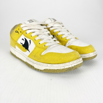 Nike Dunk Low Sun Club Retro Yellow Athletic Sneakers Shoes Mens 7