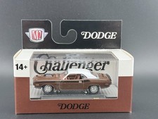 M2 1970 Dodge Challenger Ta Dark Brown With White Top 32500-107 164 M2 1970 Dodge Challenger Ta Dark Brown With White Top 32500-107 164