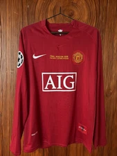 Manchester United 2008 Champions League Final Home Jersey - Cristiano Ronaldo #7