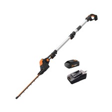 WORX WG252 20V 2-in-1 Attachment Capable Hedge Trimmer