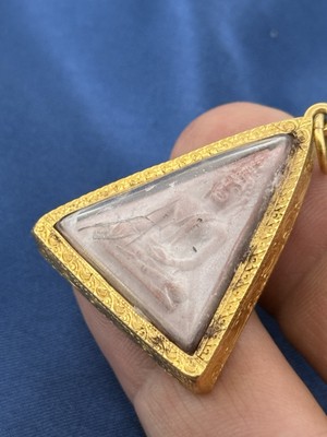 22K Gelbgold Thai Buddha Amulett Anhänger 8,0 Gramm