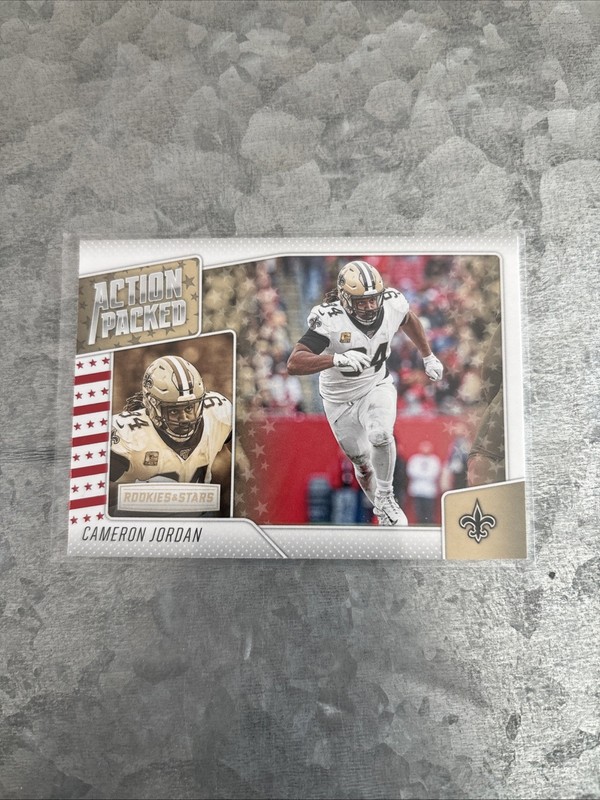 2020 Panini Rookies & Stars - Action Packed Cameron Jordan #10