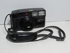 Pentax IQZoom 900 Compact 35mm Film Camera Tested Works Auto Focus Tele-Macro