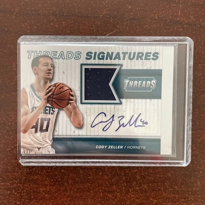 2014-15 Panini Threads Threads Signatures 25/35 Cody Zeller #25 Auto 06mc