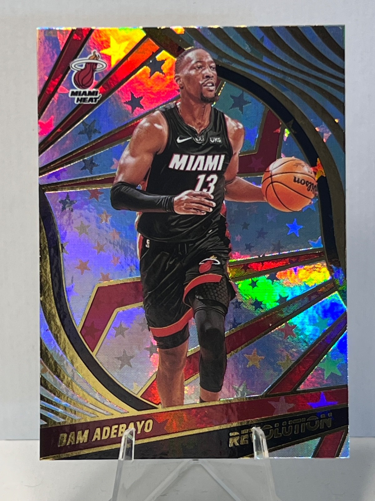 Bam Adebayo 2021-22 Panini Revolution #49 Astro Miami Heat