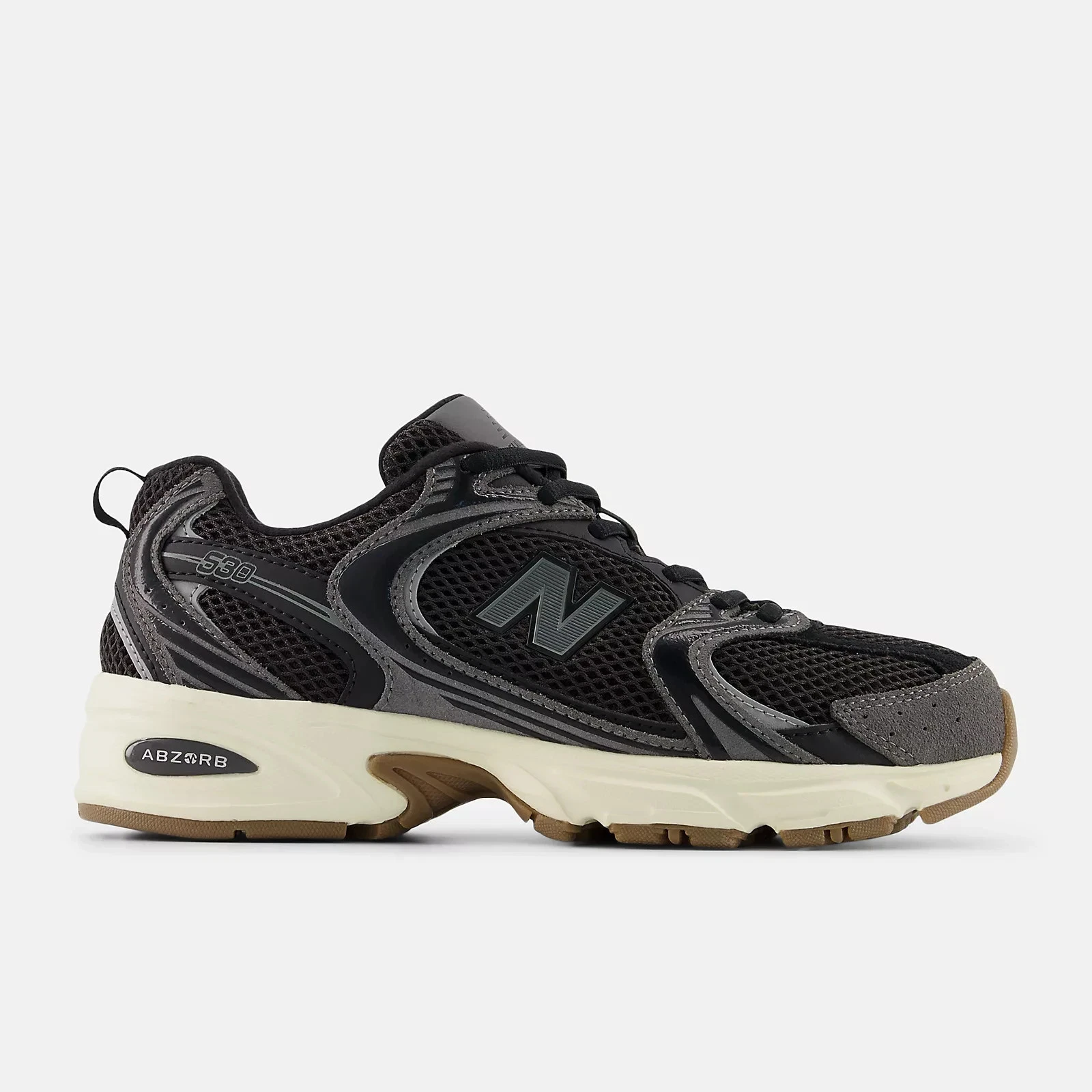 New Balance 530 Men's Trainers in Black Shoes