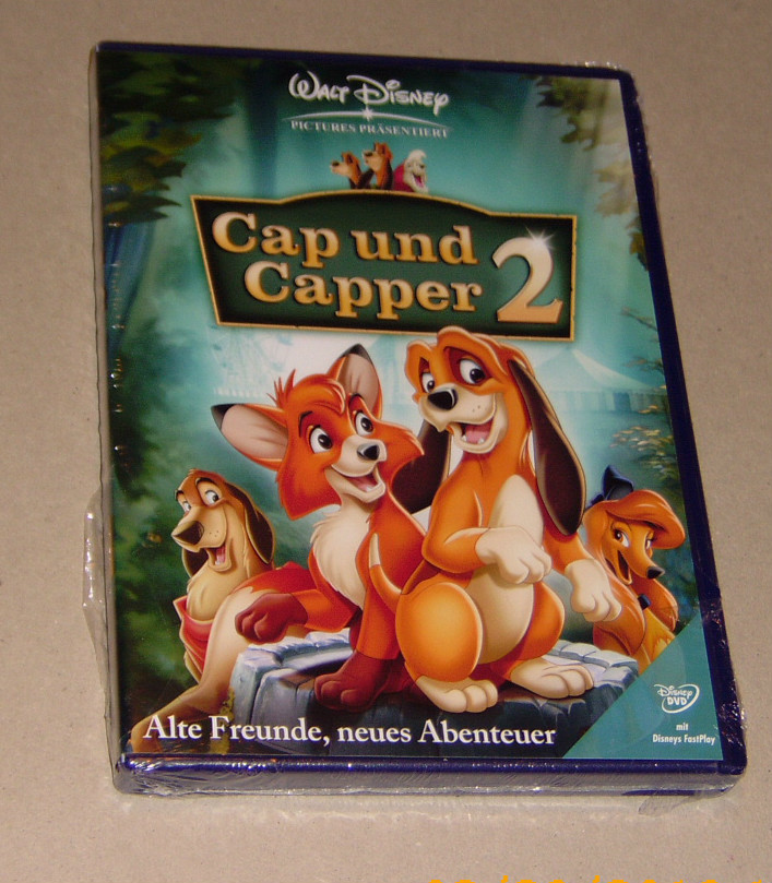 Cap und Capper 2 - Alte Freunde, neues Abendteuer (Walt Disney) # DVD-NEU - Bild 2