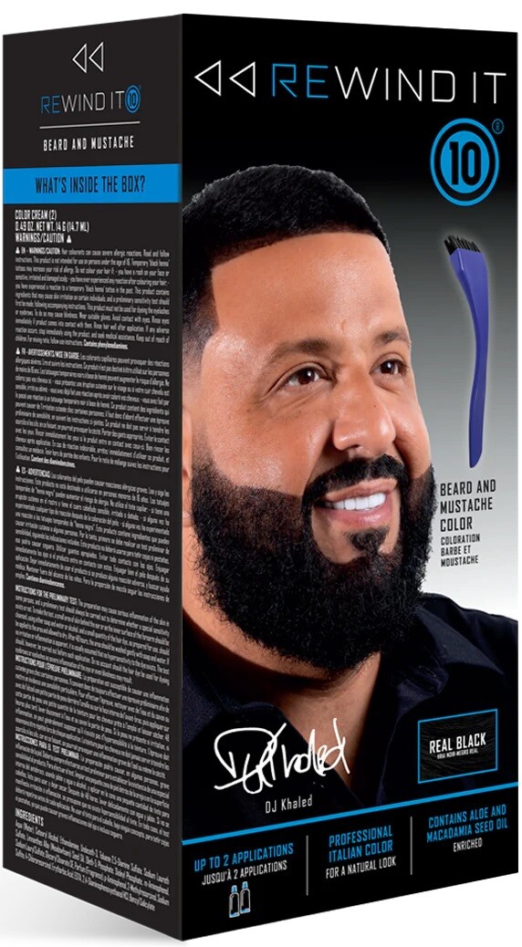 ОТМОТАЙТЕ НАЗАД 10 настоящих черных оттенков бороды и усов