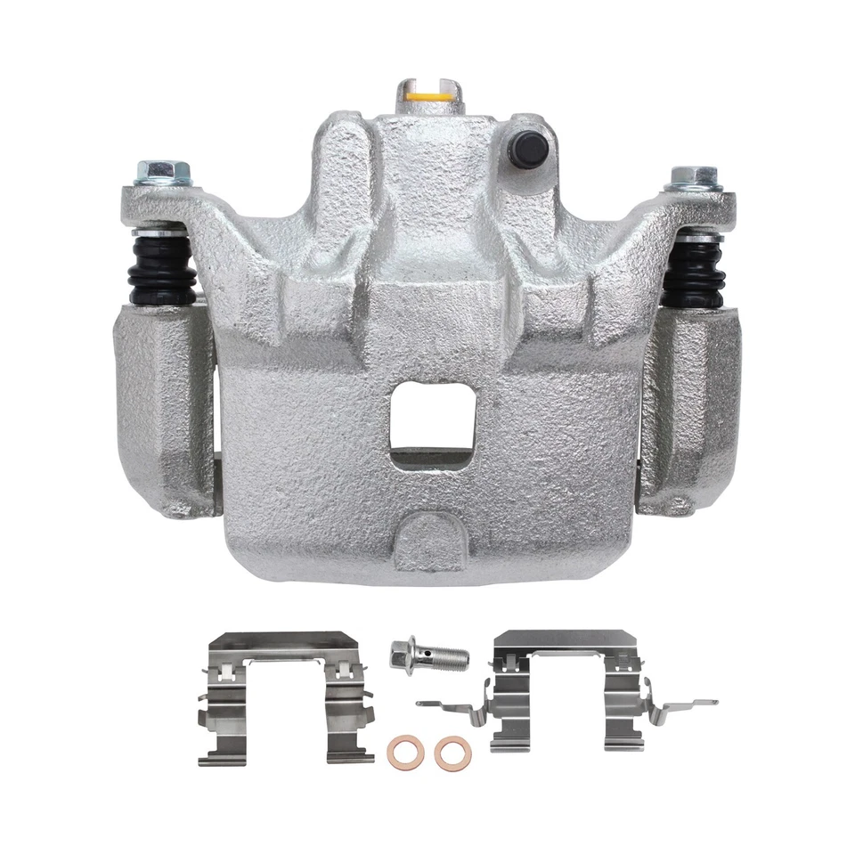 Pair Front Disc Brake Caliper w/ Bracket for Nissan Maxima Altima Infiniti I35 - Imagem 3 de 4