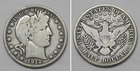 X5336  1912 Barber Half Dollar 50c, Fine