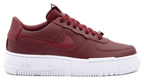 air force 1 pixel burgundy