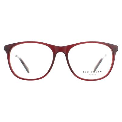 Ted Baker Brille Brillengestell TB8191 Beale 229 Burgund Herren Damen