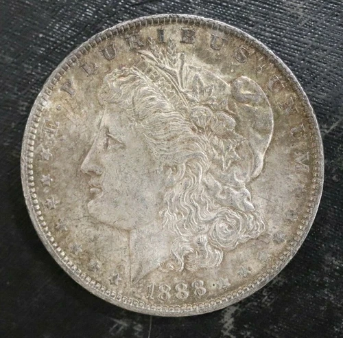 1888 P MORGAN DOLLAR BU - Attractive Toning! L1O22