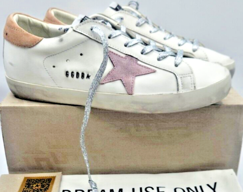 Golden Goose Superstar Woman White/Antique Leather Sneakers EU41 US11 $565