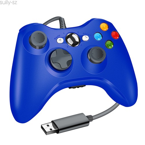 For Xbox 360 Console USB Wired Xbox 360 Controller Compatible with Windows PC US - Picture 3 of 14