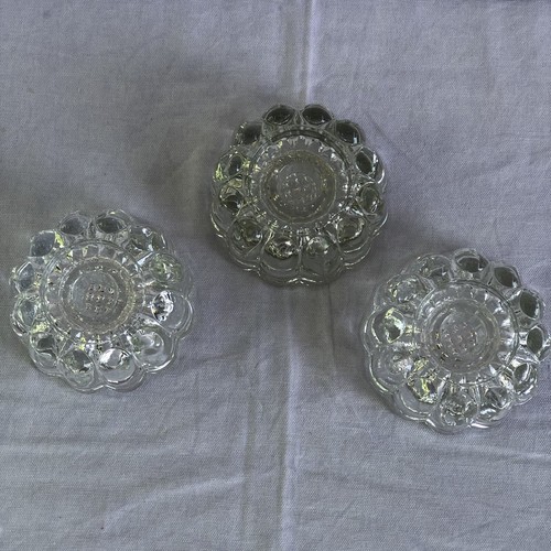 Princess House Taper Candle Holders 3 - Picture 2 of 6