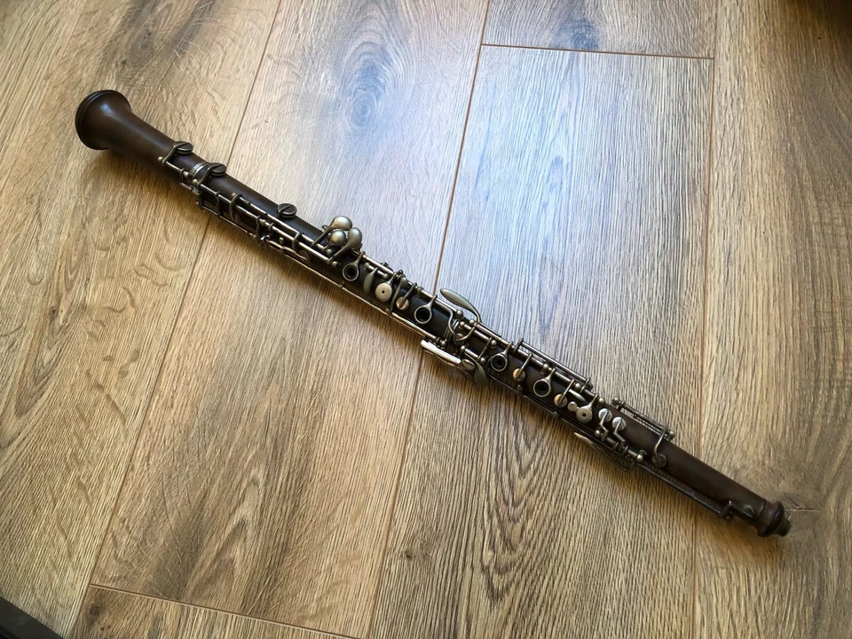 Vintage Oboe aus Holz - Bild 2 von 4