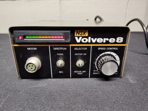 NSK Volvere 8 Dental Lab Micromotor (NCL-35MH-T) w/FC-35 Foot Pedal - Picture 2 of 14