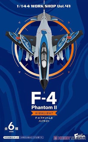 F-Toys 1/144 F-4EJ Kai Phantom II 302SQ Final Year 2019 (Black) - Picture 4 of 4