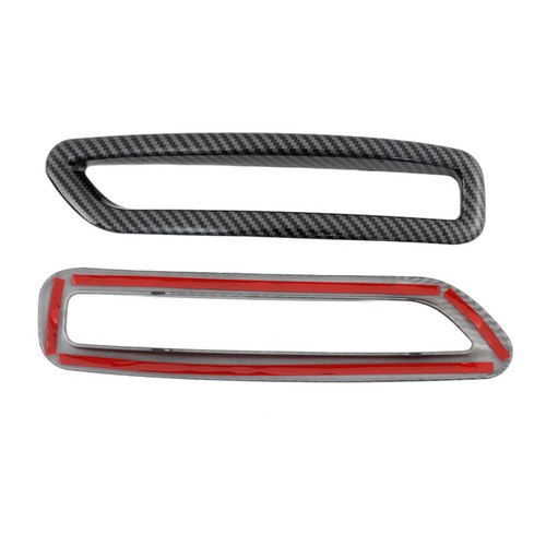 Cubierta de luz antiniebla trasera de fibra de carbono para Nissan Sentra 2020-23 2 piezas - Imagen 9 de 12