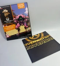 Overwatch DeVa's MEKA 3D wood model and poster Loot Crate Exclusive w/ Poster