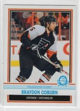 Braydon Coburn 09-10 O-Pee-Chee OPC Retro #298 Philadelphia Flyers