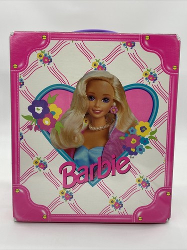 Barbie Fashion Doll Trunk Carrying Case 