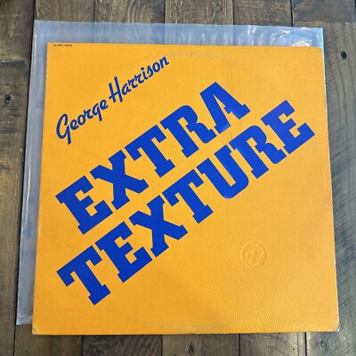GEORGE HARRISON   ExtraTexture Textured 1975 1st Press APPLE