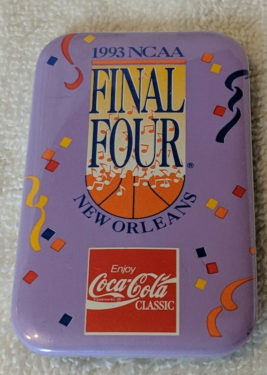 1993 NCAA Final Four New Orleans Button Vintage Rare Ready