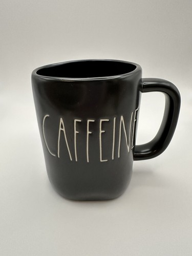 Rae Dunn Koffein Kaffeebecher Matt Schwarz