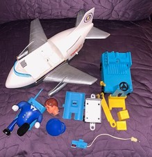 ELDON BILLY BLASTOFF CARGO JET PLAYSET C. 1969 JAPAN
