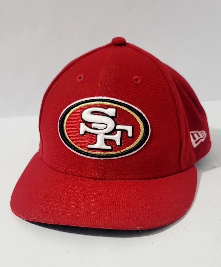 San Francisco 49ers Cap LOW CROWN Fitted Size 7 SHIPS FREE w/ Buy It Now  NEW!