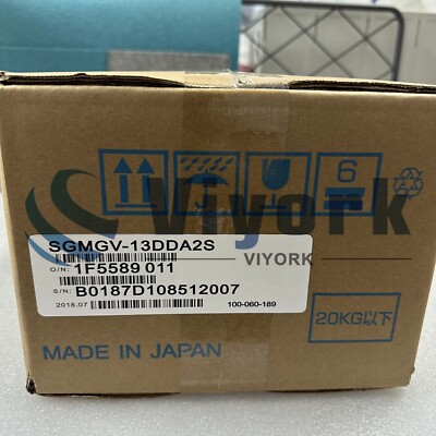 Yaskawa SGMGV-13DDA2S AC SERVO MOTOR NEW