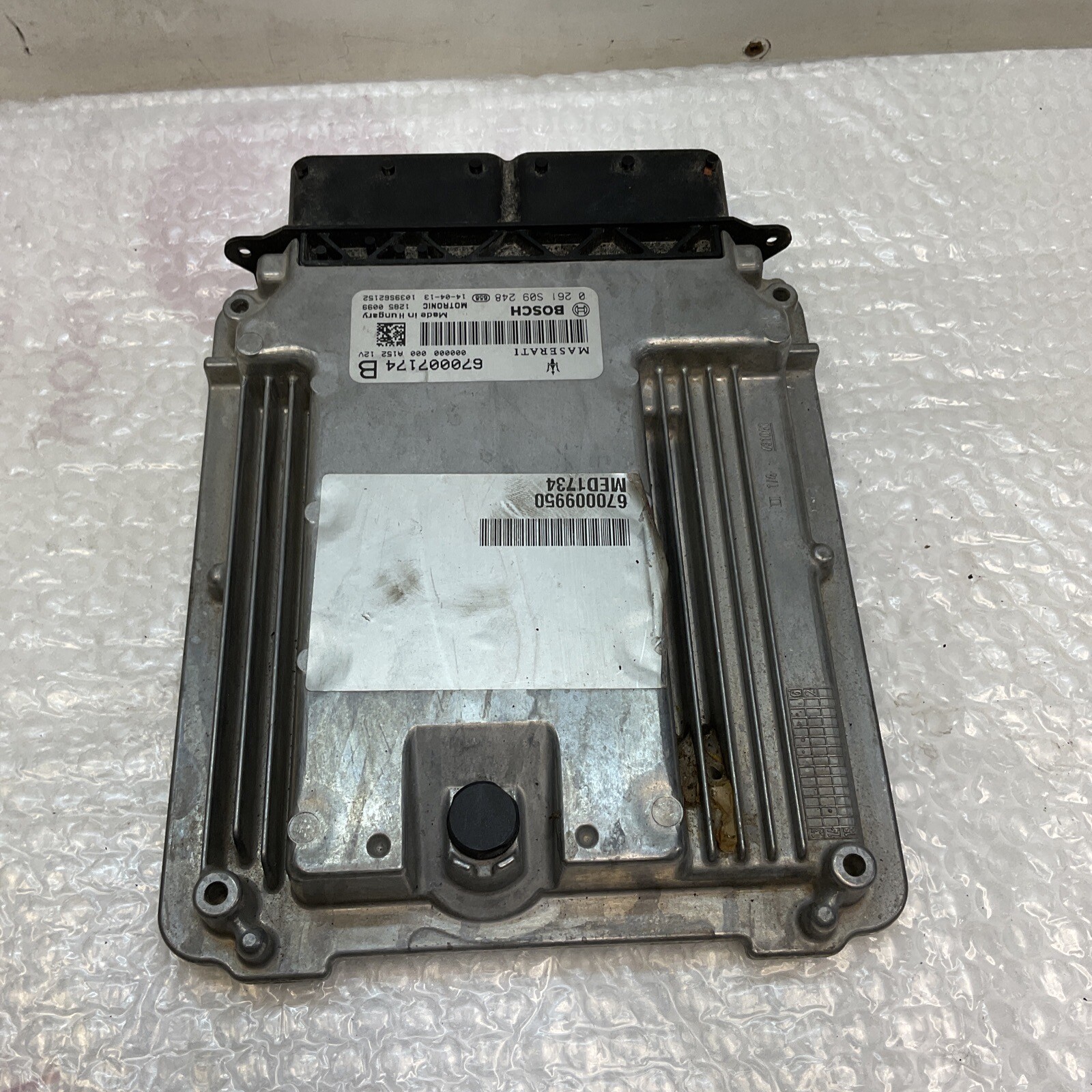 14-17 Maserati Ghibli S Q4 3.0L Engine Control Module ECU OEM 670007174B