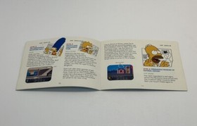 NES The Simpsons: Bart Vs The Space Mutants- Instruction Manual Only