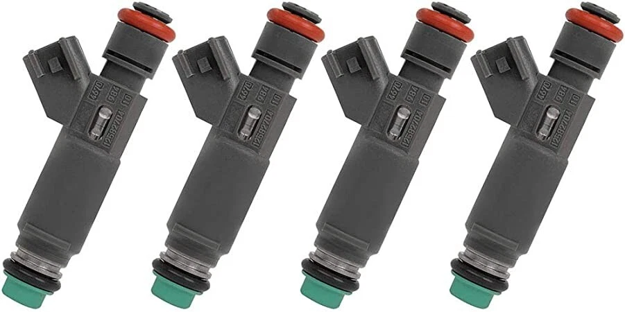 Genuine Flow Matched Denso 4 Pieces Fuel Injectors for 2007 Pontiac G5 2.2L I4 Foto 2 de 4