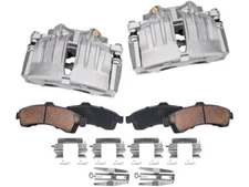 For 2002-2004 Oldsmobile Bravada Brake Pad and Caliper Kit Detroit Axle 38583RH