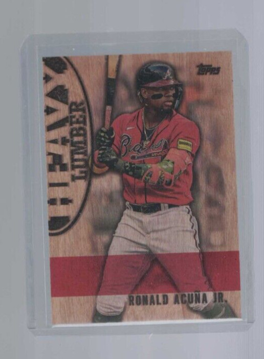RONALD ACUNA JR 2024 TOPPS #HL-4 HEAVY LUMBER  BRAVES (B)
