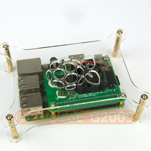 5V 3A PoE HAT for Raspberry Pi 4B 3B+ 3B Plus 802.3at PoE+ with Cooling fan - Picture 8 of 9