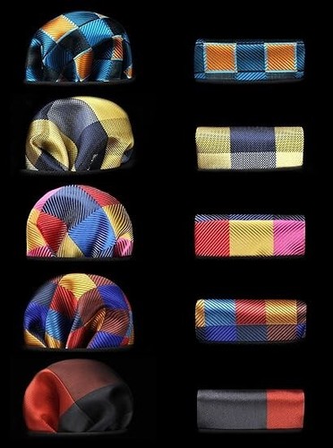Set De Corbatas Para Hombres Varones De Seda Elegantes Modernas 5 PCS US NUEVO - Picture 3 of 22
