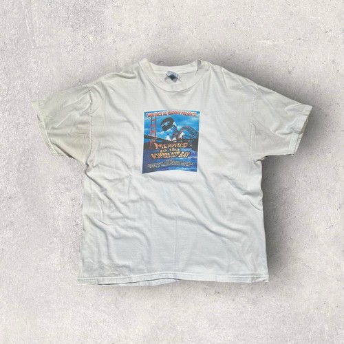 Vintage Ska-Face Al Kapone Memphis to tha Bombed Out Bay Rap Album T-Shirt XL