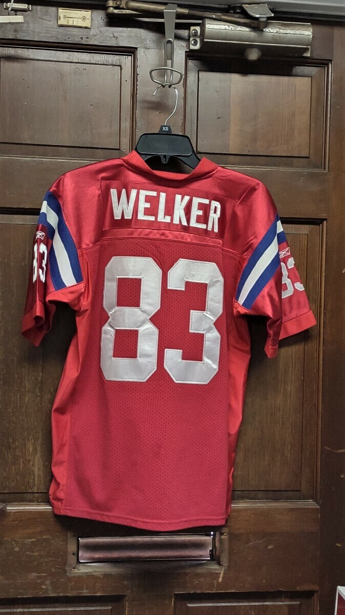 【ROMANTIC CROWN】25SS★ MOVEMENT FOOTBALL JERSEY 50 Anniversary Wes Welker #83 New England Patriots Football