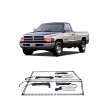 Bright Red Angel Eye Headlight Halo Kit For Dodge Ram 1500 94-02