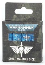 Space Marines Dice Pack Warhammer 40K 16x 16mm Dice Games Workshop Ultramarines