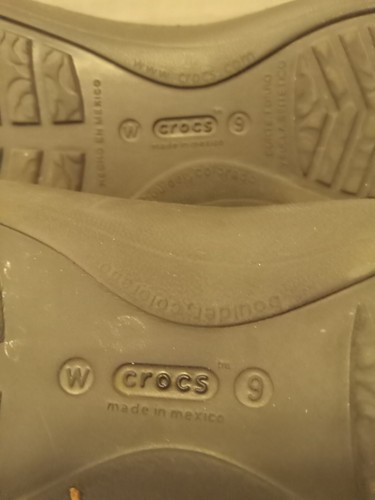 Womens Black Crocs Kadee US Size 9W Ballet Flats - Picture 11 of 16