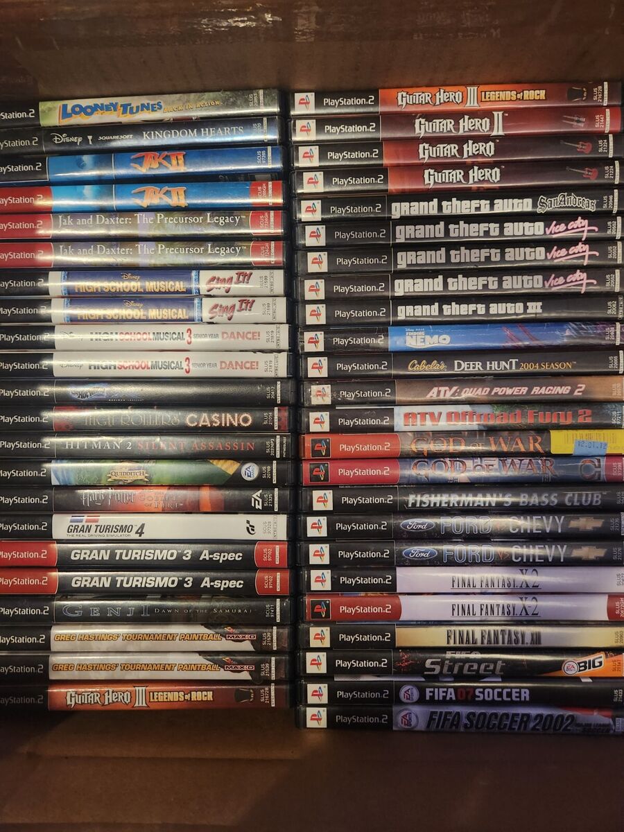 PlayStation 2 Sony PS2 Game Lot You Pick! TESTED Contra Wrath LEGO Batman