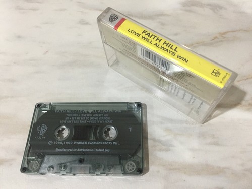 Faith Hill Love Will Always Win Cassette Tape (Warner Bros. 1998) - Picture 3 of 3